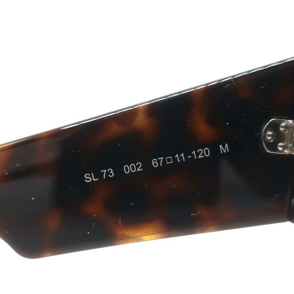 Saint Laurent SL 73 Oversize Cat Eye Sunglasses Tortoise Shell - Picture 7 of 7